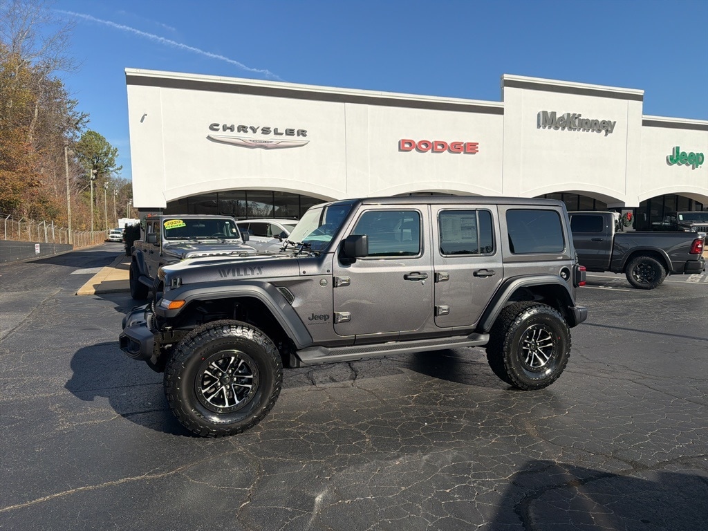 New 2026 Jeep Wrangler 4-DOOR WILLYS Sport Utility