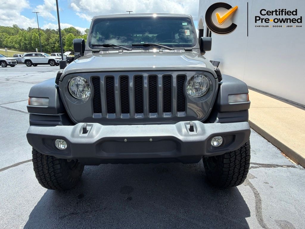 Certified 2021 Jeep Wrangler Unlimited Sport S SUV