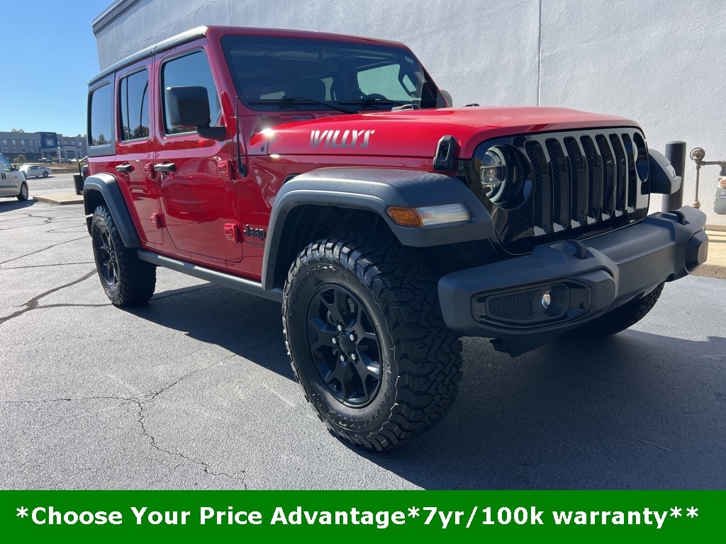 Used 2020 Jeep Wrangler Unlimited Willys SUV