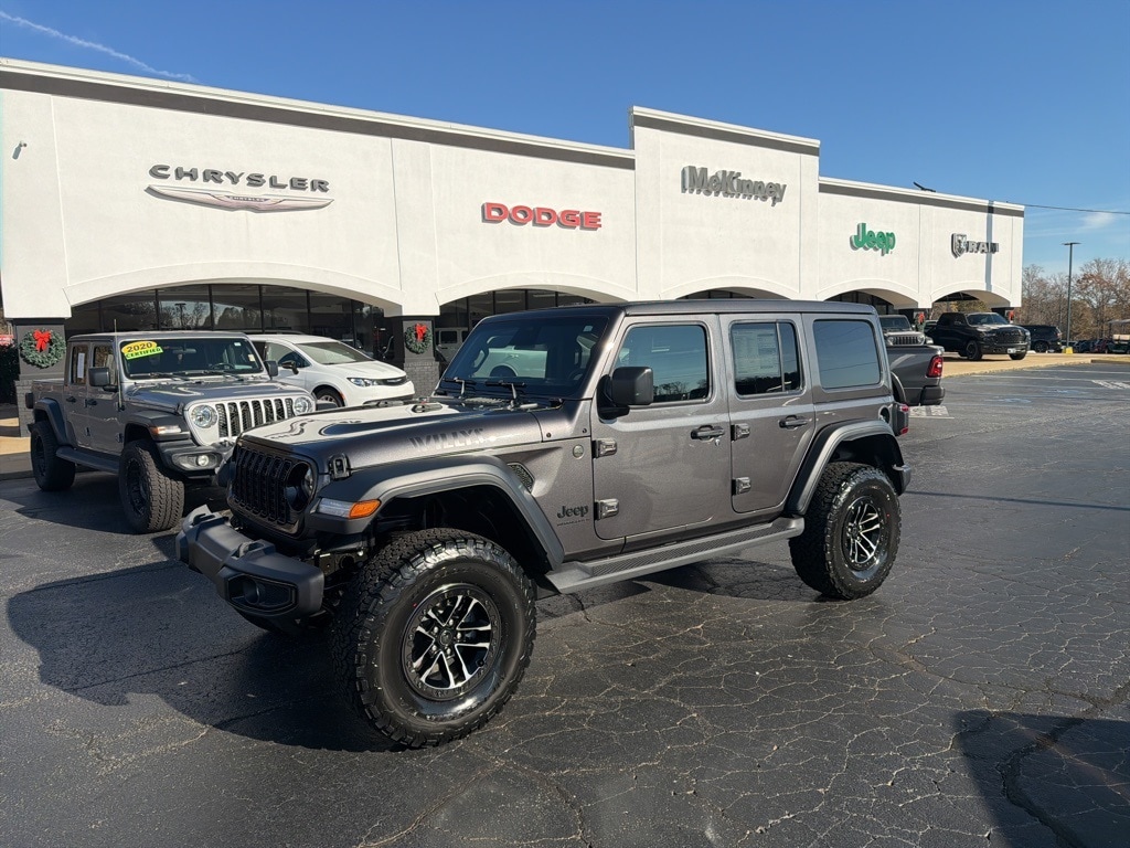 New 2026 Jeep Wrangler 4-DOOR WILLYS Sport Utility
