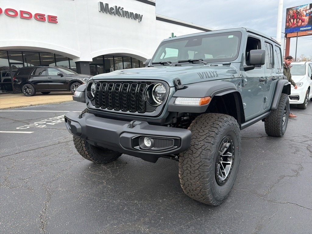 New 2026 Jeep Wrangler 4-DOOR WILLYS Sport Utility