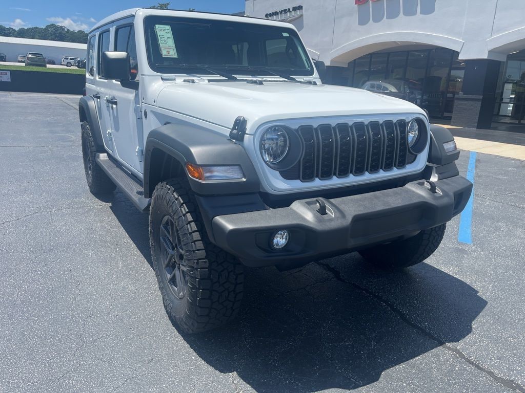 New 2025 Jeep Wrangler 4-DOOR SPORT S Sport Utility