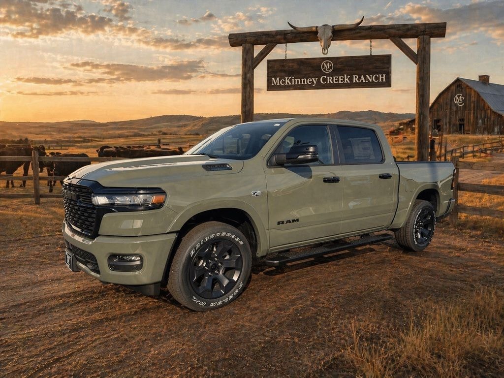 New 2026 Ram 1500 BIG HORN CREW CAB 4X4 5'7 BOX Pickup