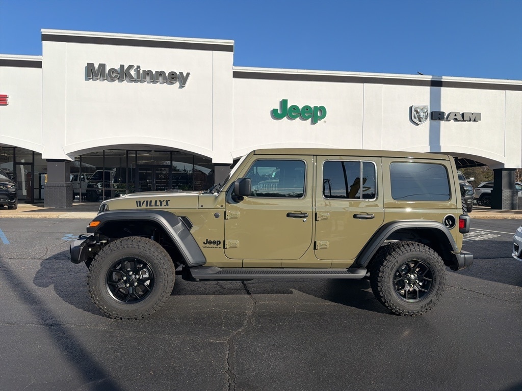 New 2026 Jeep Wrangler 4-DOOR WILLYS Sport Utility