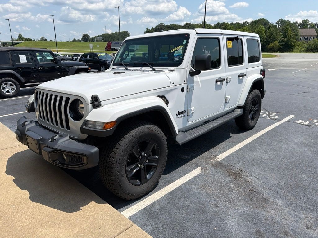 Certified 2021 Jeep Wrangler Unlimited Sahara Altitude SUV