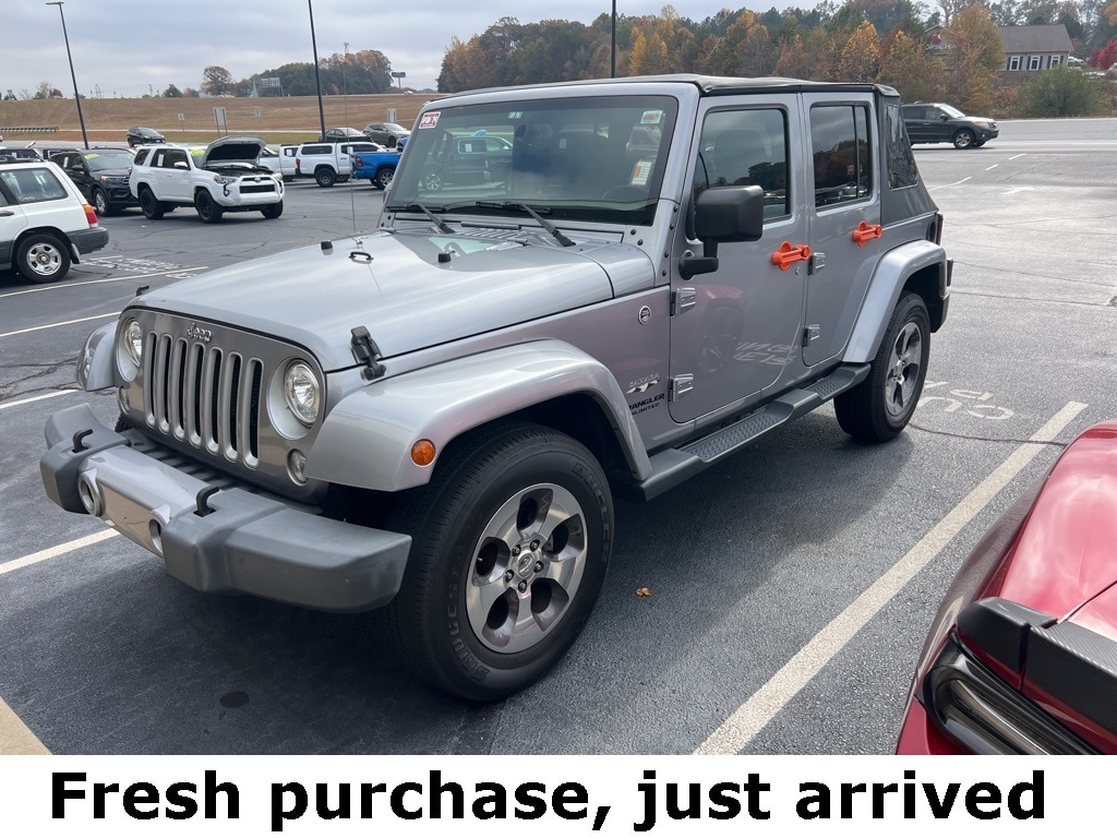 Certified 2017 Jeep Wrangler Unlimited Sahara SUV