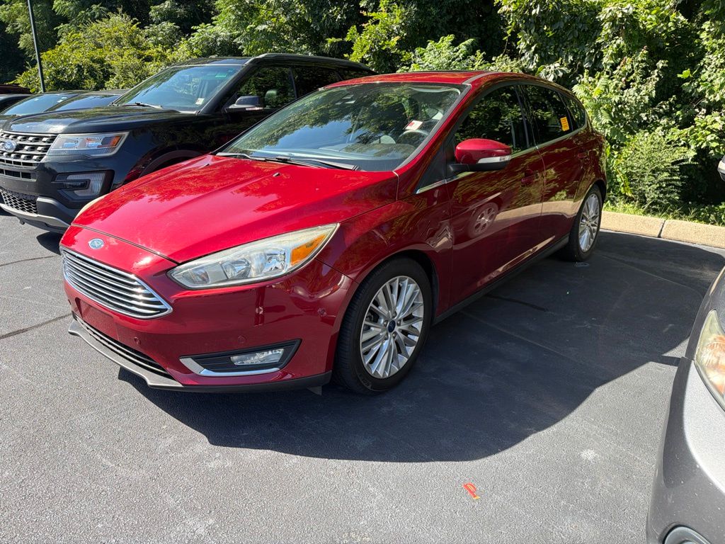 Used 2017 Ford Focus Titanium with VIN 1FADP3N22HL241003 for sale in Easley, SC