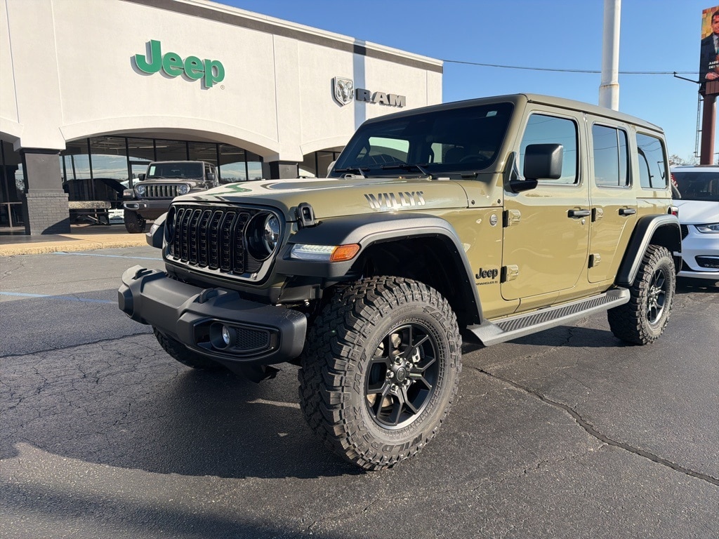 New 2026 Jeep Wrangler 4-DOOR WILLYS Sport Utility
