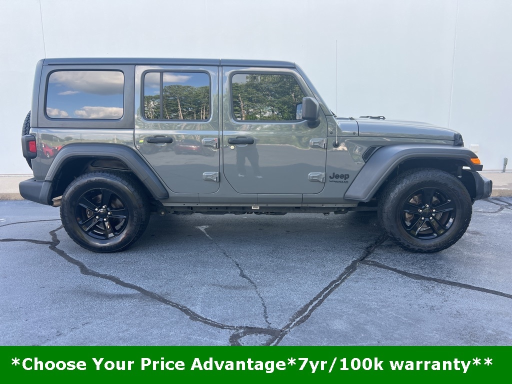 Certified 2021 Jeep Wrangler Unlimited Altitude with VIN 1C4HJXDN4MW533891 for sale in Easley, SC