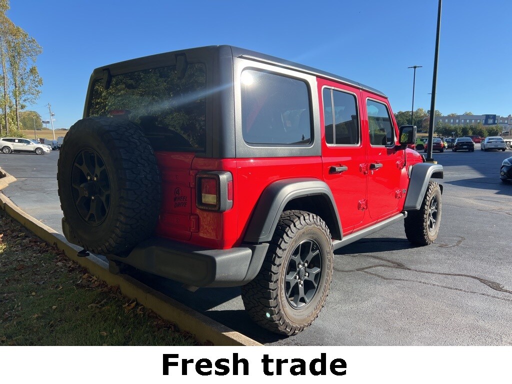 Certified 2020 Jeep Wrangler Unlimited Willys SUV