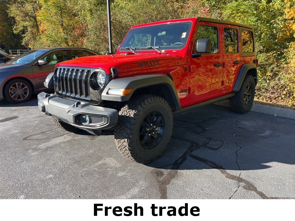 Certified 2020 Jeep Wrangler Unlimited Willys SUV