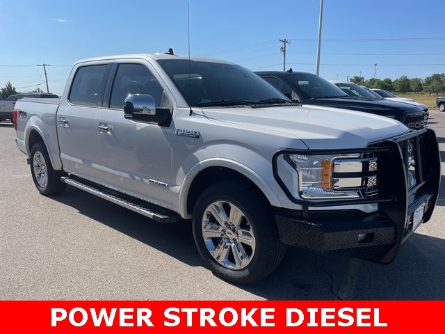 Used 2019 Ford F-150 Lariat with VIN 1FTFW1E14KFA15231 for sale in Clinton, OK