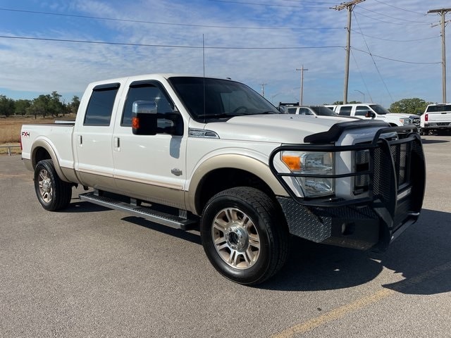 Used 2011 Ford F-250 Super Duty King Ranch with VIN 1FT7W2BT0BEA84987 for sale in Clinton, OK