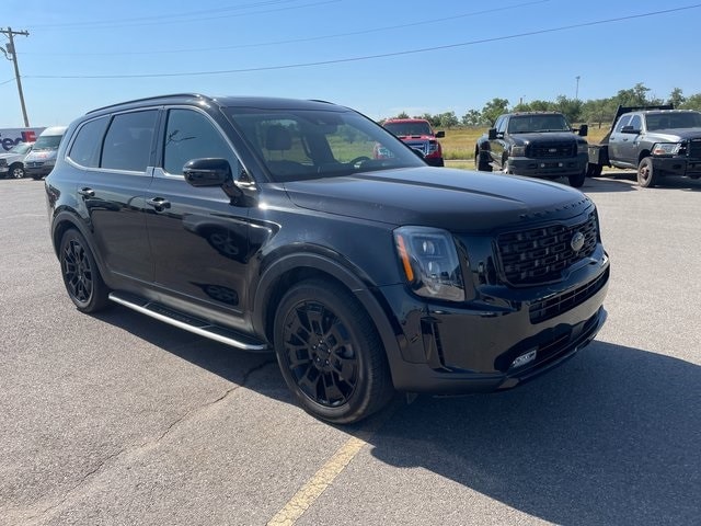 Used 2021 Kia Telluride SX with VIN 5XYP5DHC0MG132116 for sale in Clinton, OK