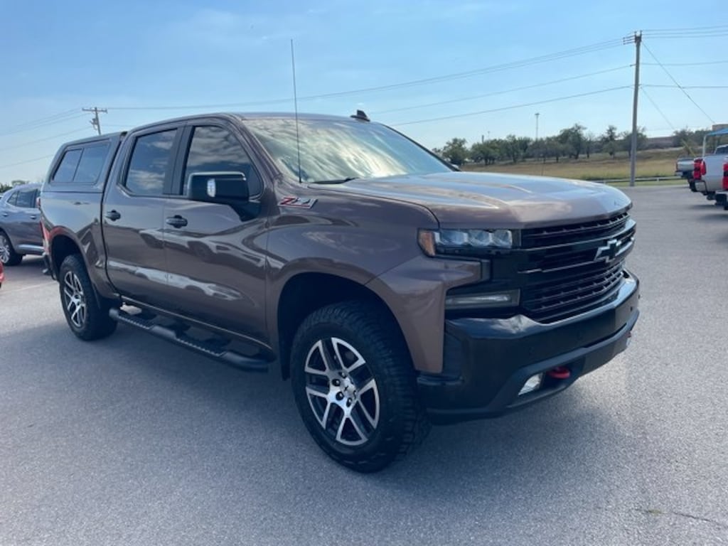 Used 2019 Chevrolet Silverado 1500 LT Trail Boss Truck Crew Cab