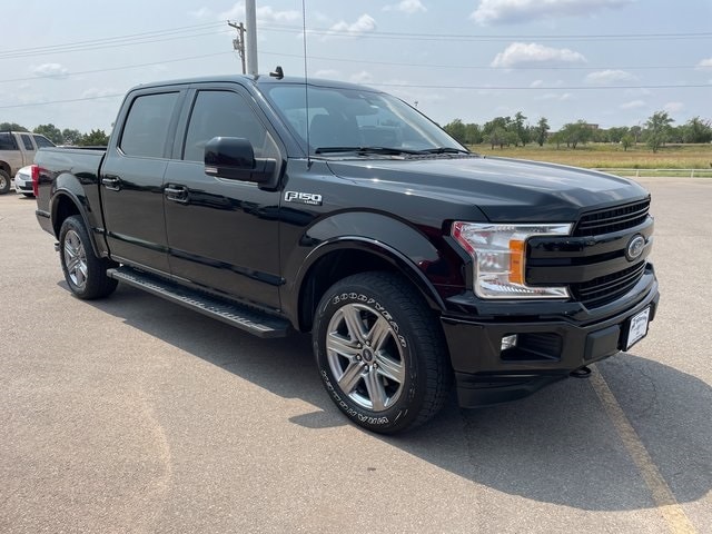 Used 2019 Ford F-150 Lariat with VIN 1FTEW1E58KKD95776 for sale in Clinton, OK