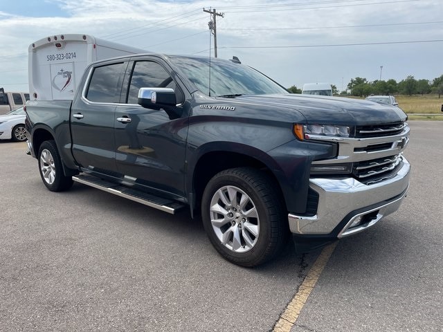 Used 2019 Chevrolet Silverado 1500 LTZ with VIN 1GCUYGEDXKZ206388 for sale in Clinton, OK