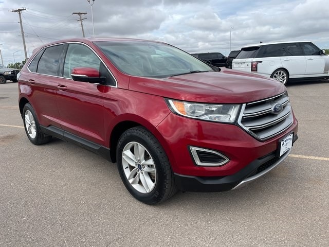 Used 2016 Ford Edge SEL with VIN 2FMPK4J84GBB73822 for sale in Clinton, OK