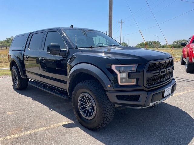 Used 2019 Ford F-150 Raptor with VIN 1FTFW1RG3KFC08260 for sale in Clinton, OK