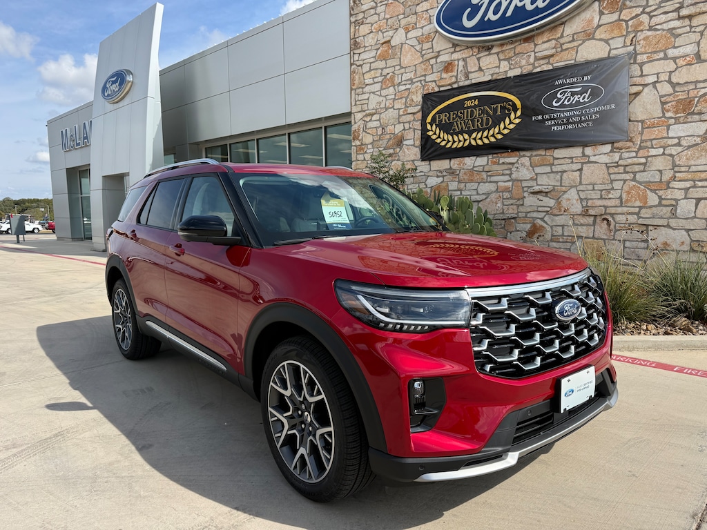 Certified 2025 Ford Explorer Platinum SUV