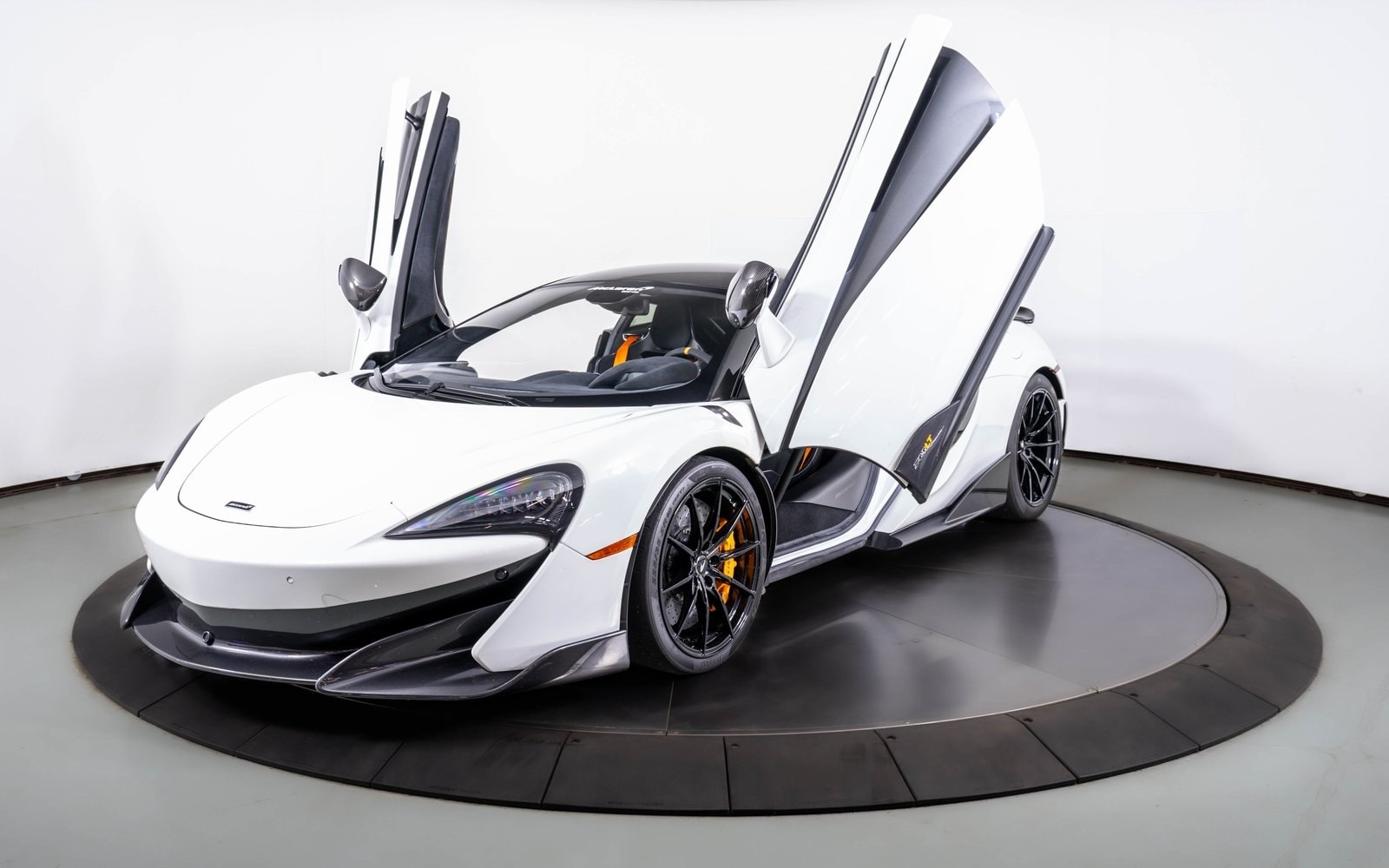 Certified 2019 McLaren 600LT Base with VIN SBM13RAAXKW007357 for sale in Norwell, MA