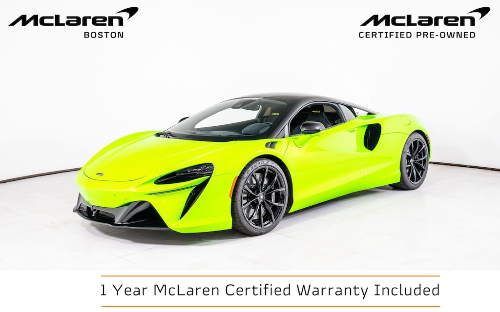 Certified 2024 McLaren Artura Coupe