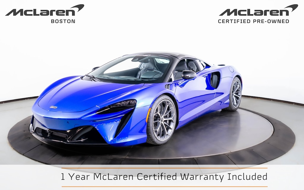 Certified 2025 McLaren Artura TechLux Coupe