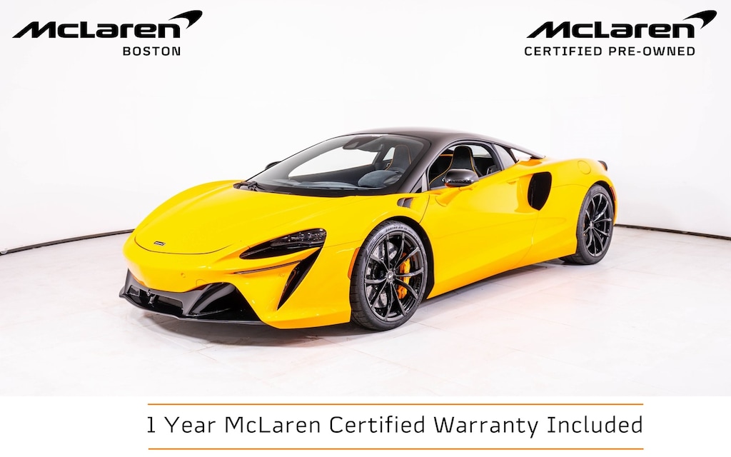 Certified 2024 McLaren Artura  Coupe
