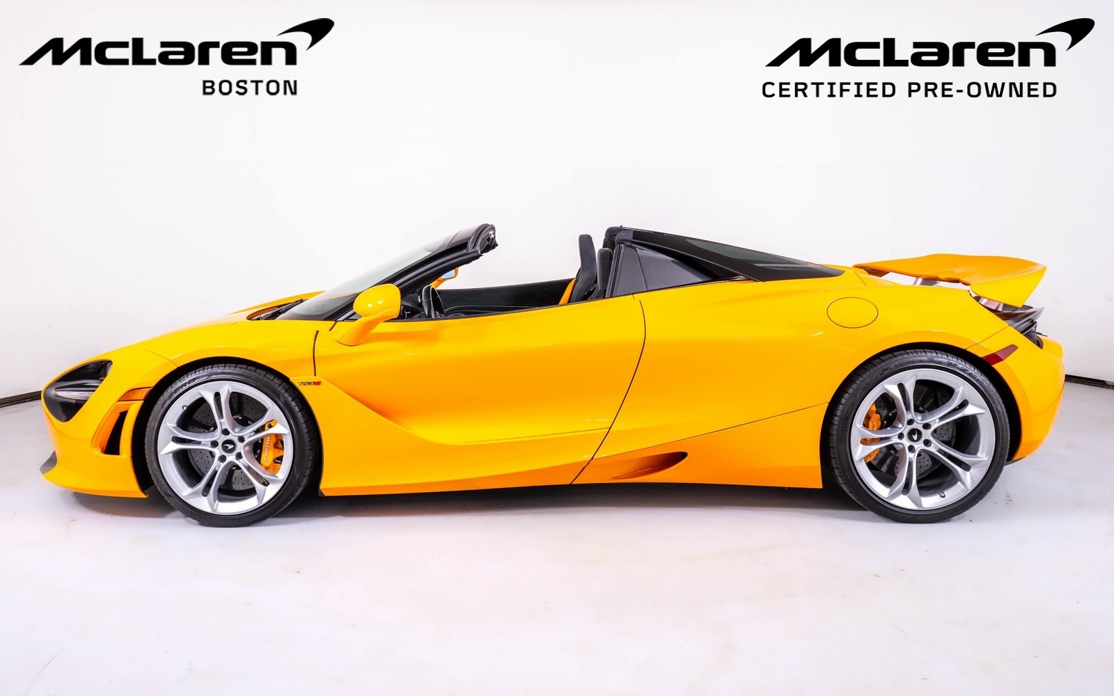 Certified 2023 McLaren 720S Base with VIN SBM14FCA2PW007062 for sale in Norwell, MA