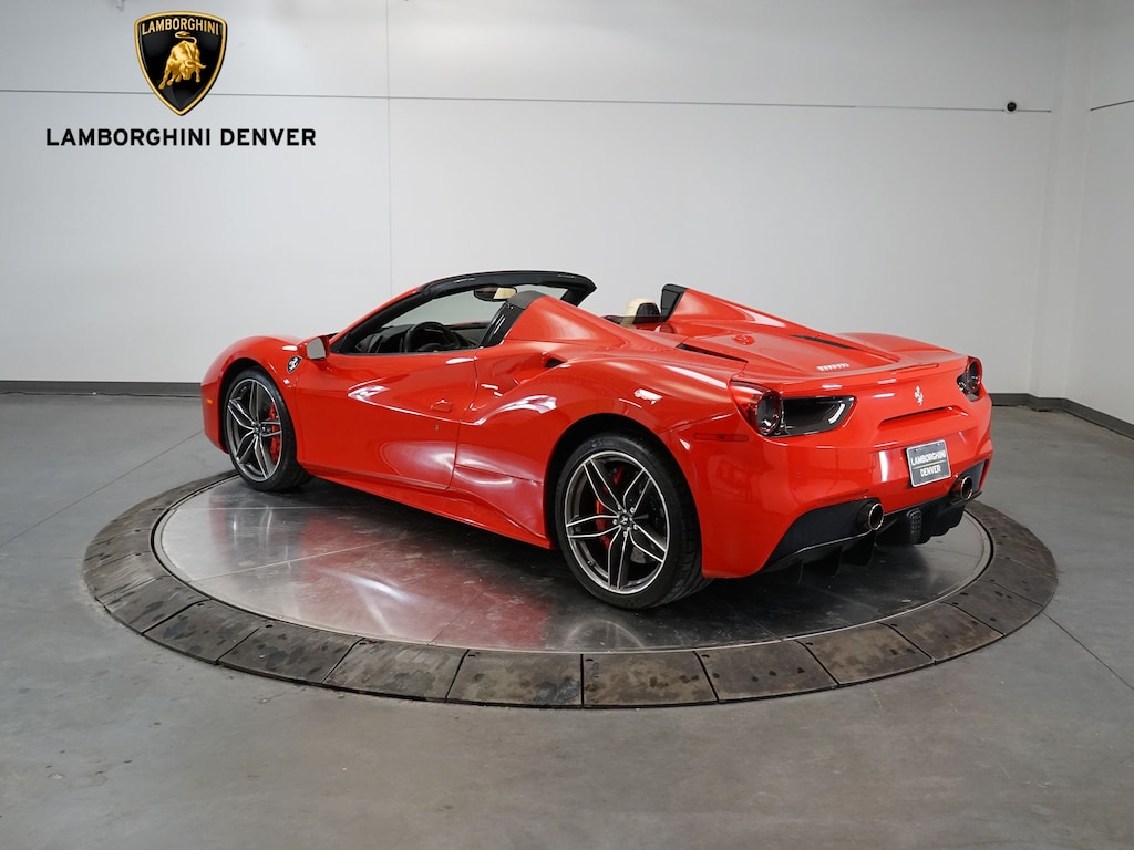 Used 2016 Ferrari 488 Spider Base Convertible