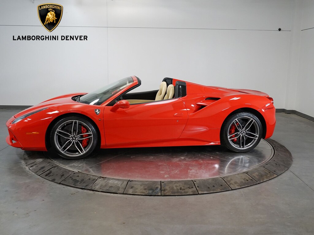 Used 2016 Ferrari 488 Spider Base Convertible