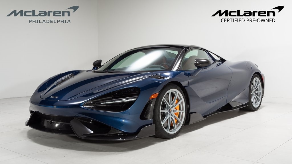 Certified 2022 McLaren 765LT Base with VIN SBM14SCA5NW765466 for sale in West Chester, PA
