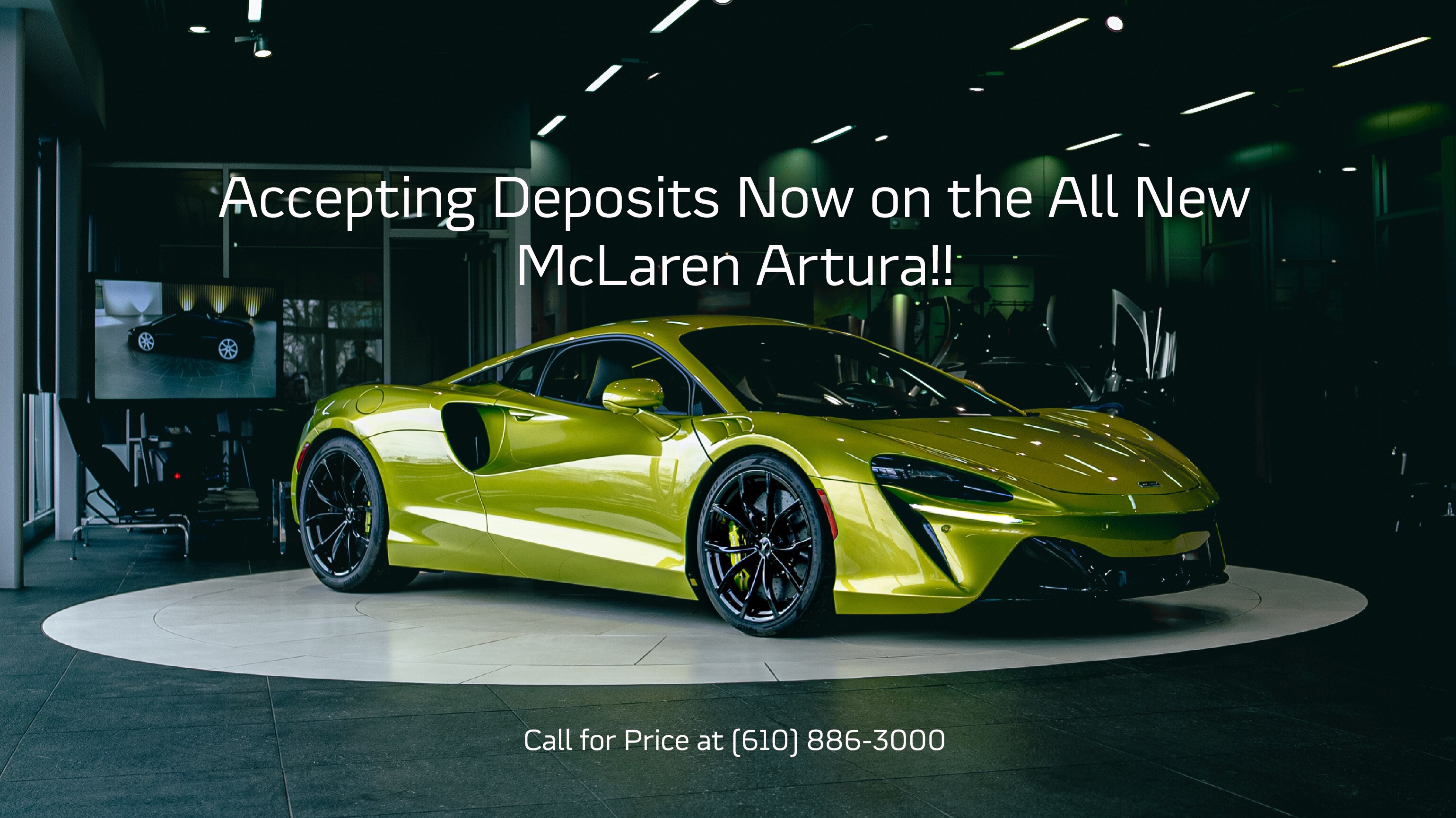 New McLaren Artura For Sale in Philadelphia