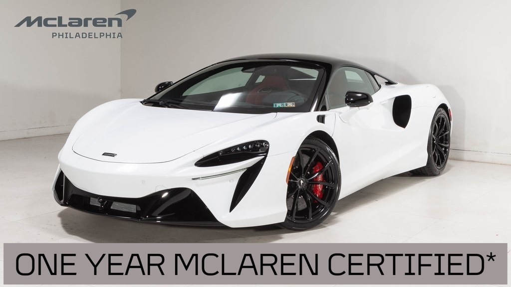 Certified 2023 McLaren Artura Techlux with VIN SBM16AEAXPW001150 for sale in West Chester, PA