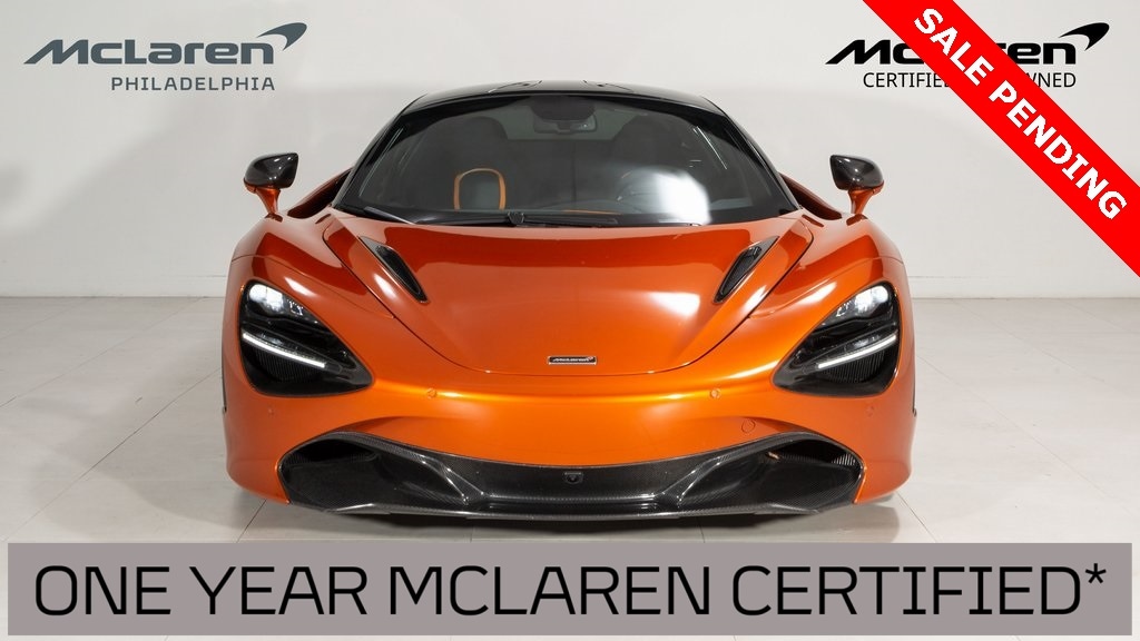 Certified 2018 McLaren 720S Base with VIN SBM14DCA7JW000362 for sale in West Chester, PA