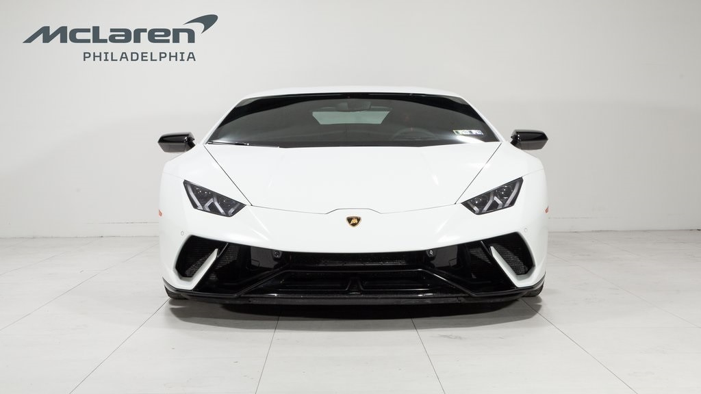 Used 2018 Lamborghini Huracan Performante with VIN ZHWUD4ZF4JLA08259 for sale in West Chester, PA