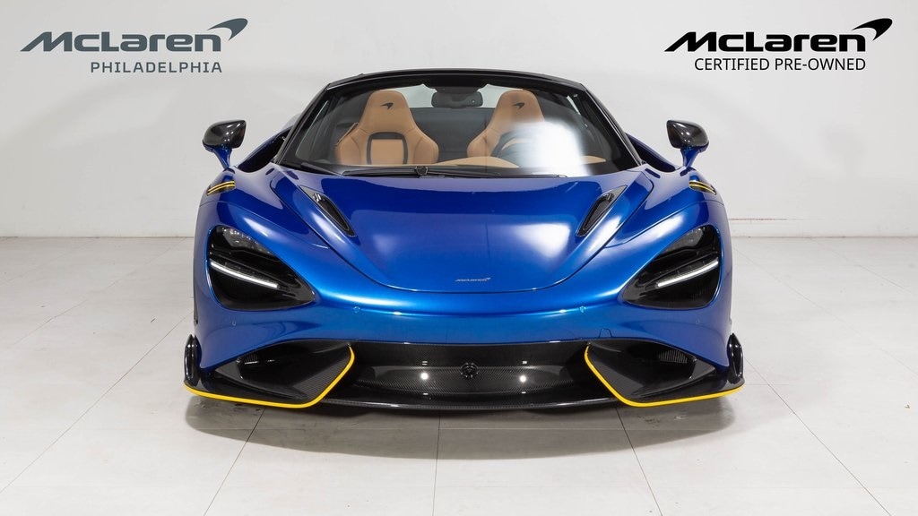 Certified 2022 McLaren 765LT Base with VIN SBM14SCAXNW765141 for sale in West Chester, PA