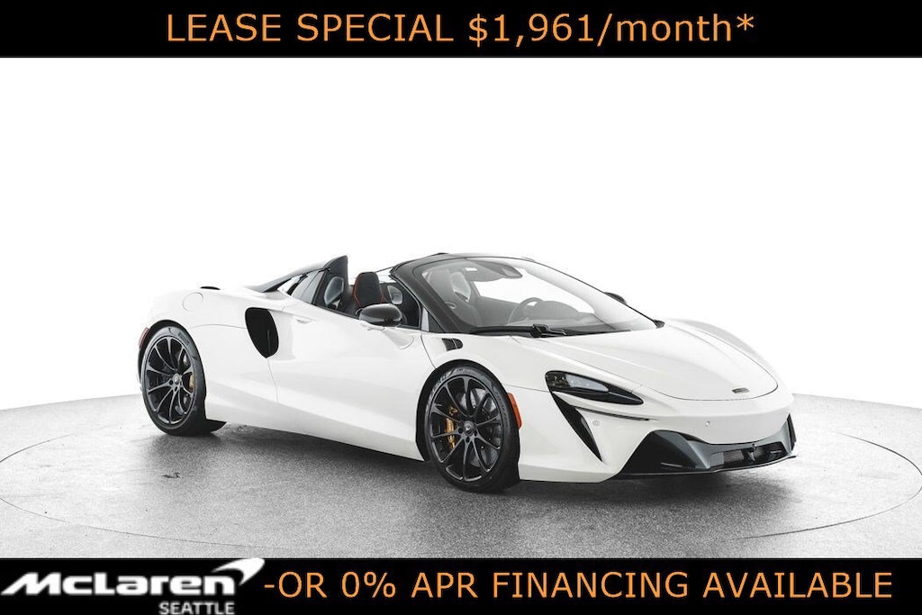 Certified 2025 McLaren Artura Spider Spider
