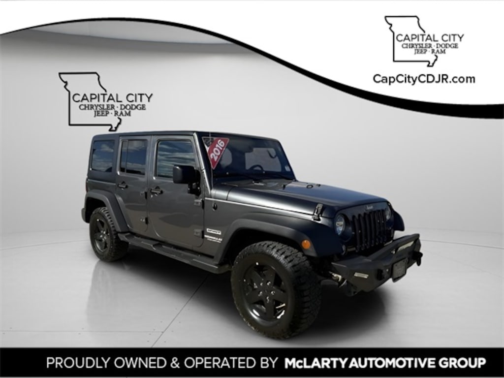 Used 2016 Jeep Wrangler Unlimited Sport SUV