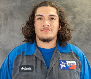 Staff member Antonio Rodriguez from a2dcae46a9ad