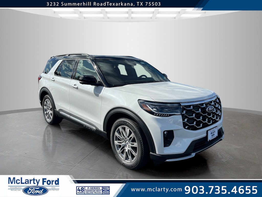 New 2025 Ford Explorer Platinum Sport Utility