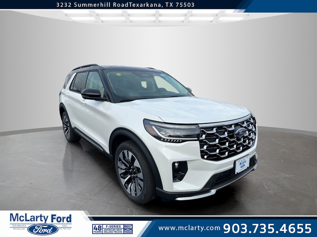 New 2026 Ford Explorer Platinum Sport Utility