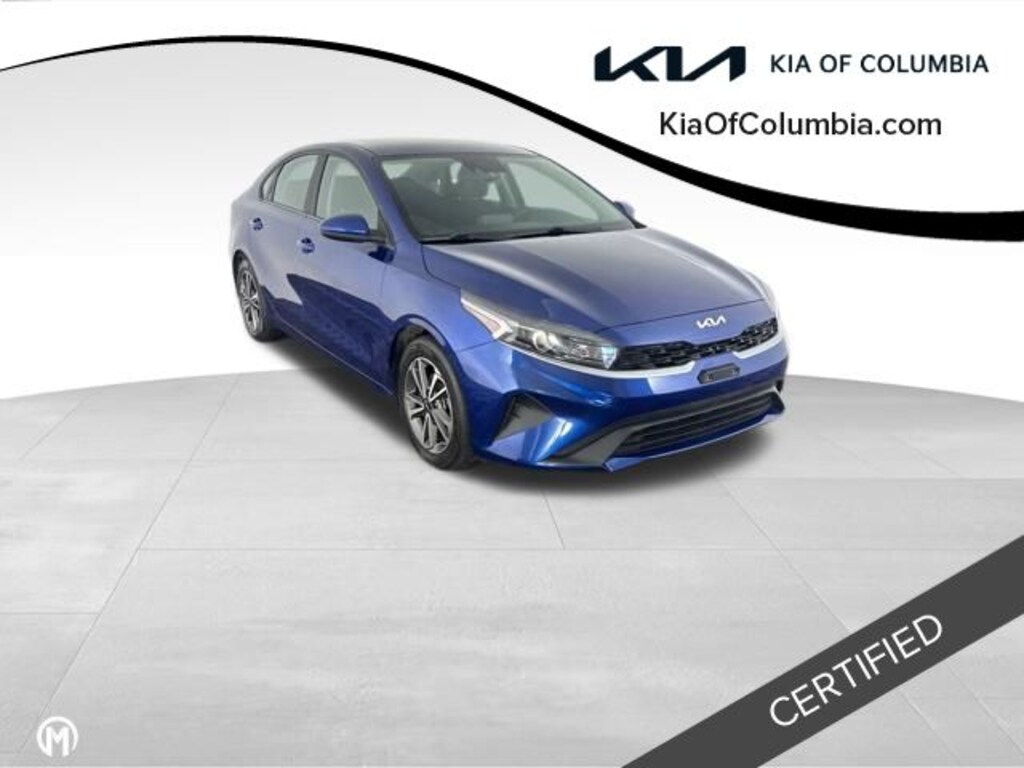 Certified 2022 Kia Forte LXS Sedan