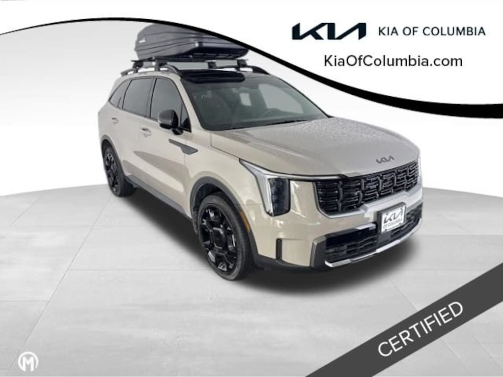 Certified 2025 Kia Sorento X-Line SX Prestige SUV