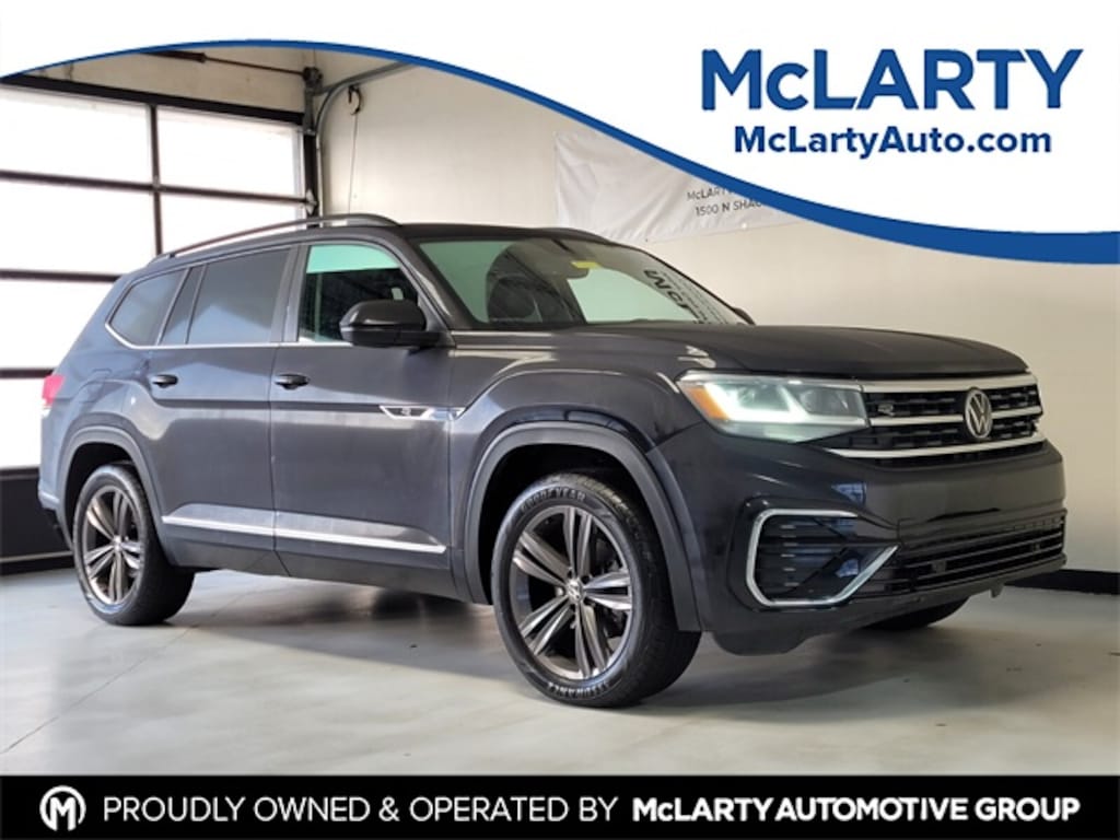 Used 2021 Volkswagen Atlas 3.6L V6 SE w/Technology R-Line SUV