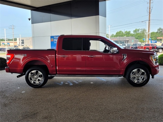 Used 2022 Ford F-150 Platinum with VIN 1FTFW1E85NFB58982 for sale in Little Rock