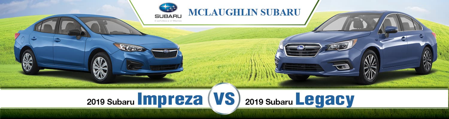 should i buy a subaru legacy or impreza