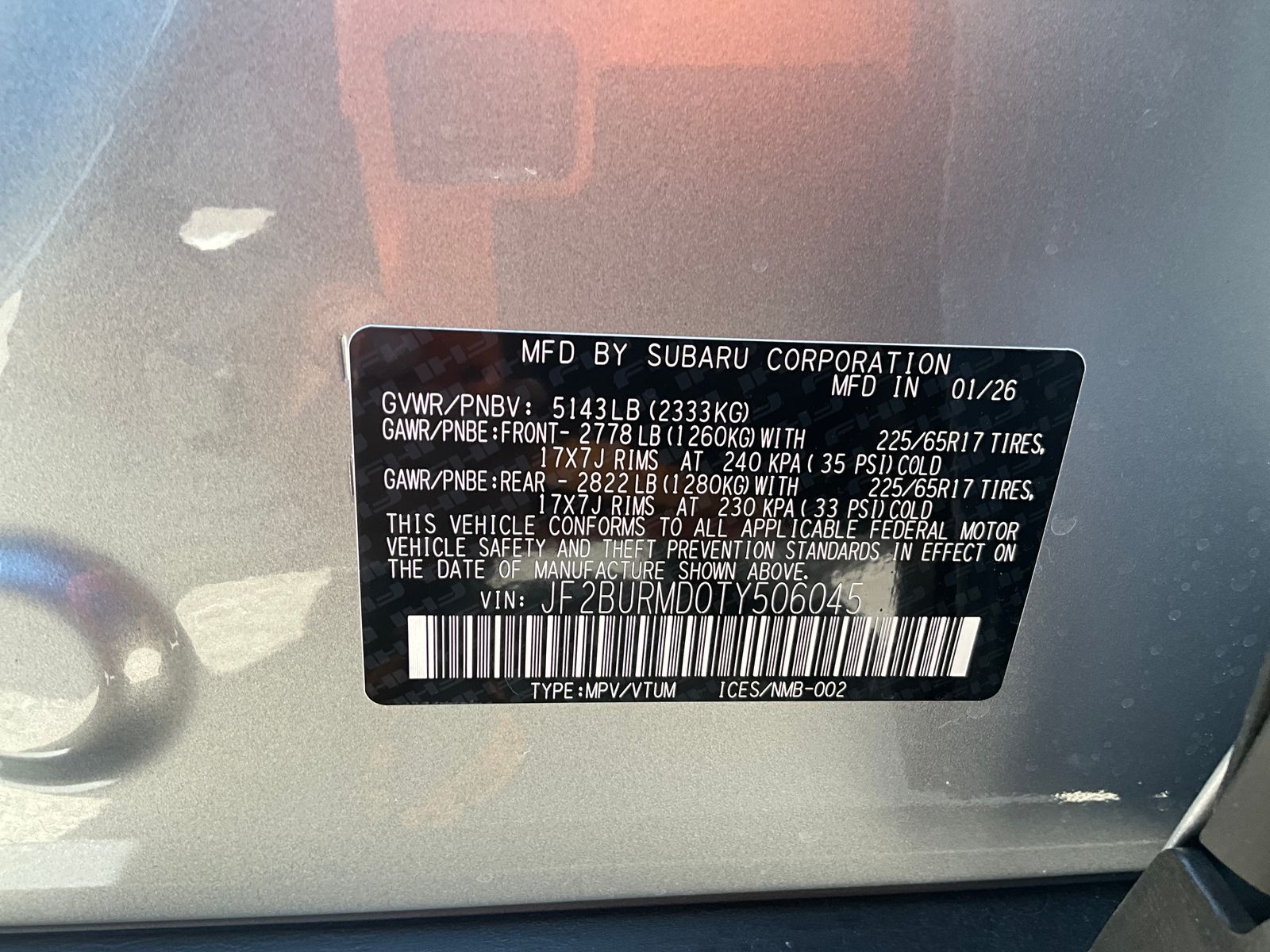 2026 Subaru Outback Wilderness - Photo 36