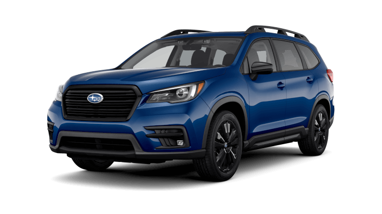 2022 Subaru Ascent Onyx Edition in abyss blue pearl