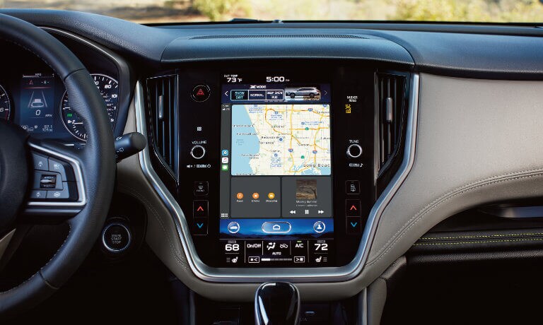2022 Subaru Outback Interior Infotainment Car Play